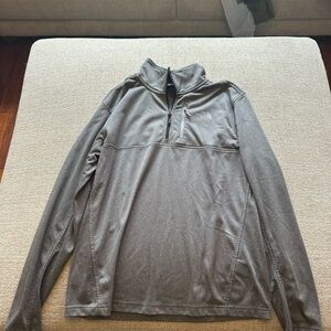 The North Face Charcoal Quarter-Zip Pullover